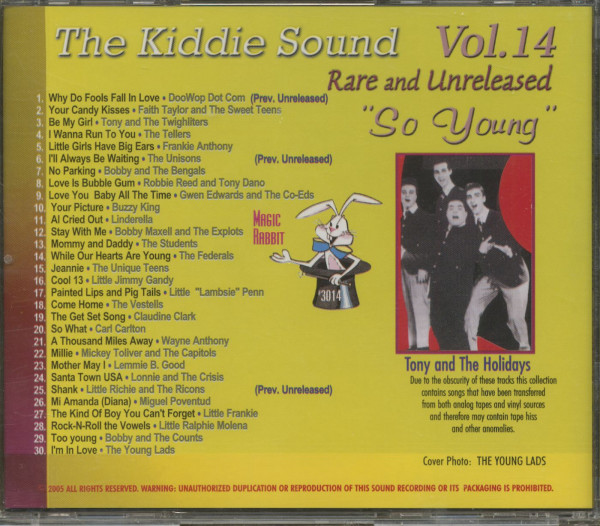 The Kiddie Sound, Vol.14 (CD)