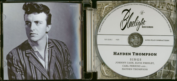 Hayden Thompson Sings Johnny Cash, Elvis Presley, Carl Perkins ... (CD)