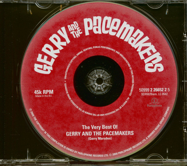 The Very Best Of Gerry And The Pacemakers (CD)
