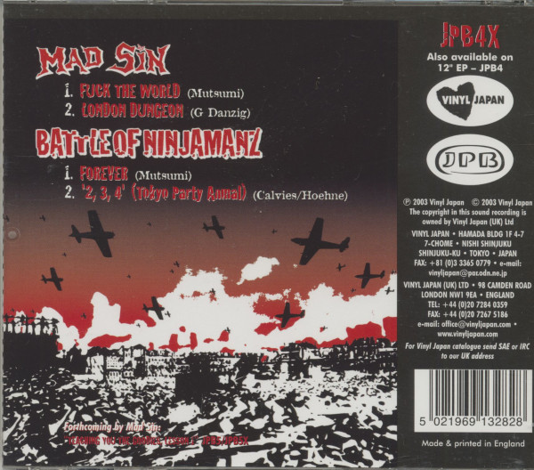 The Kamikaze Experienze (CD)