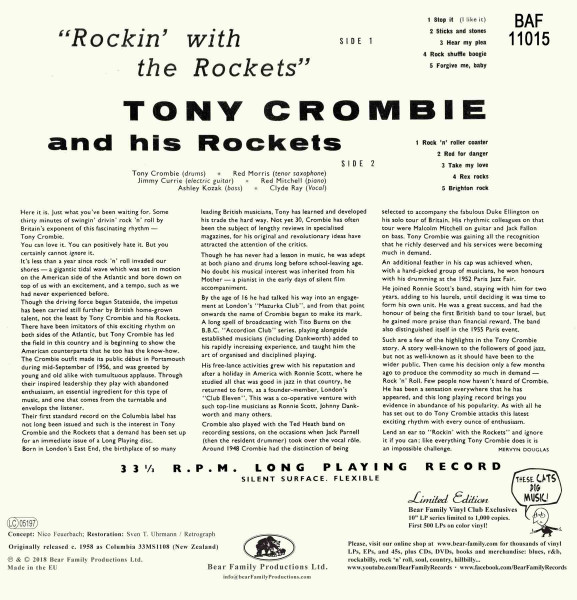 Rockin' With The Rockets (LP, 10inch, Ltd.)