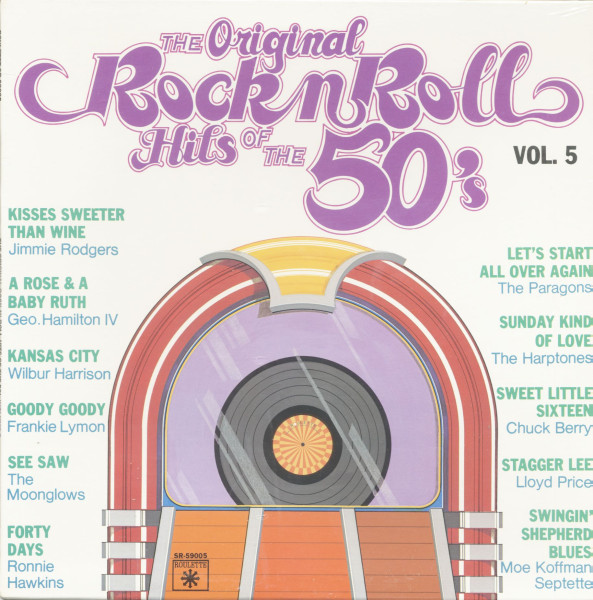 The Original Rock N' Roll Hits Of The 50's Vol.5 (LP) The Original Rock N' Roll Hits Of The 50's Vol.5 (LP)