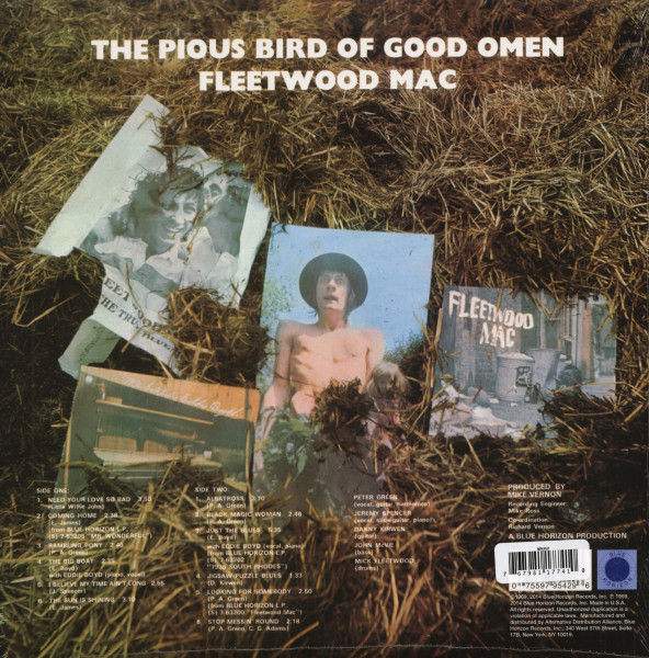 The Pious Bird Of Good Omen (LP)