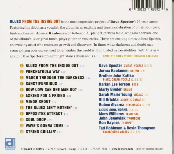Blues From The Inside Out (CD)