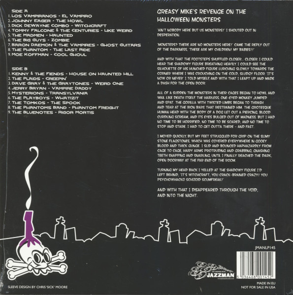 Greasy Mike's Revenge On The Halloween Monsters, Vol.8 (LP)