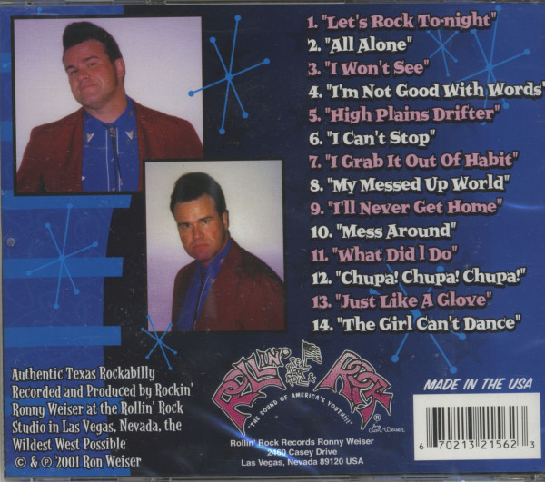 Let's Rock Tonite (CD)