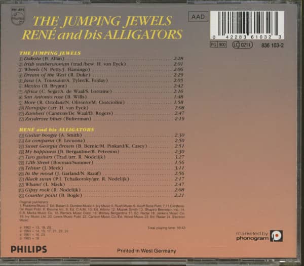 Jumping Jewels - Rene And The Aligators (CD)