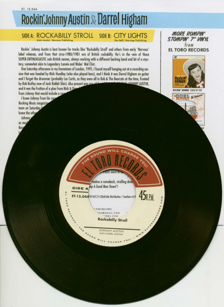 Rockabilly Stroll - City Lights (7inch, 45rpm, PS, BC)