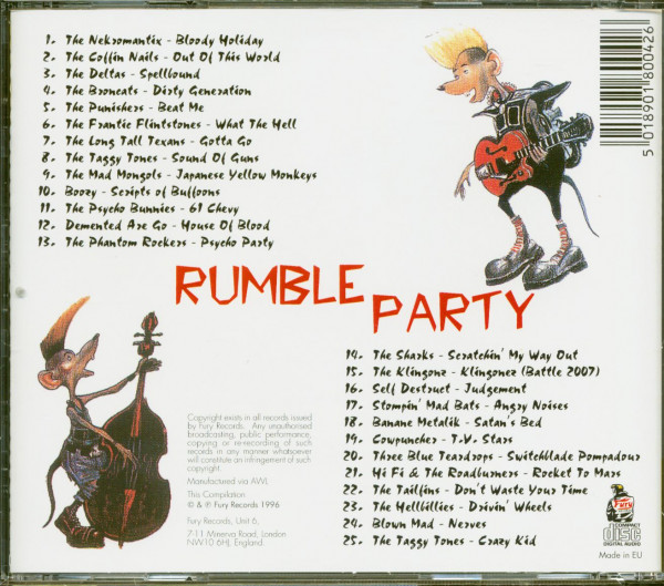 Psychobilly Sampler Vol.2 (CD)