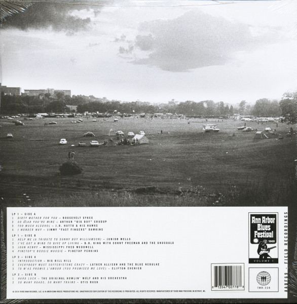 Ann Arbor Blues Festival 1969, Vol. 1 - 50th Anniversary (2-LP, 180g Vinyl, Deluxe Edition)