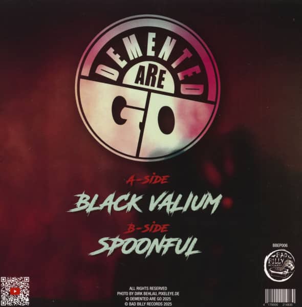 Black Valium (7inch, 45rpm, colored Vinyl)
