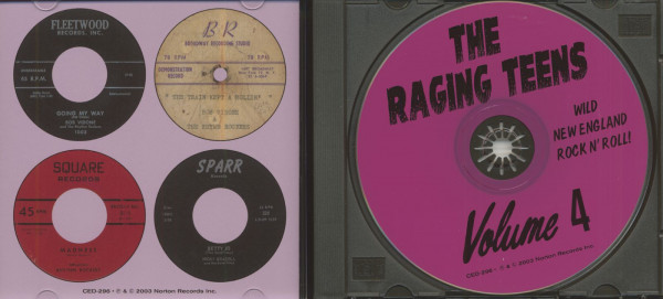 The Raging Teens - Wild New England Rock'n'Roll Vol.4 (CD)