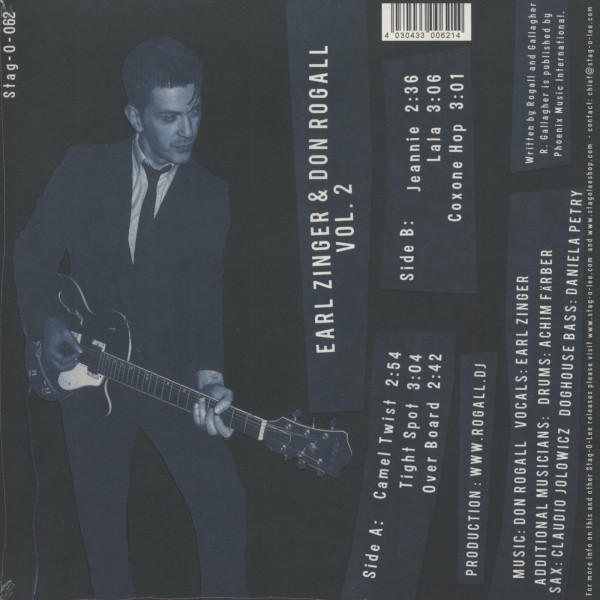 Earl Zinger & Don Rogall Vol.2 (25cm LP)