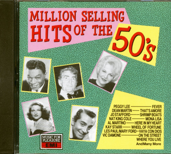 Million Selling Hits Of The 50s (CD)