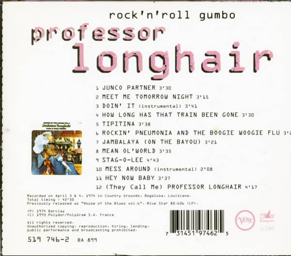Rock'n' Roll Gumbo (CD)