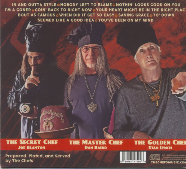 The Chefs Sing For Your Supper (CD)