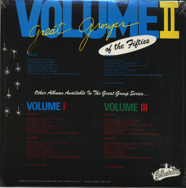 Great Groups Of The Fifties, Vol.2, (LP)