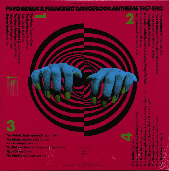 Weird Scenes From The Hangout - Psychedelic & Freakbeat Dancefloor Anthems 1967-1982 (2-LP, colored Vinyl, Ltd.)