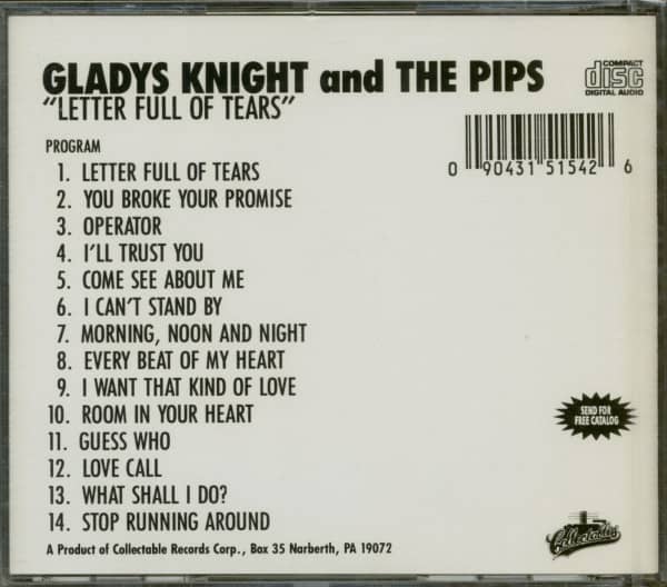 Letter Full Of Tears (CD)