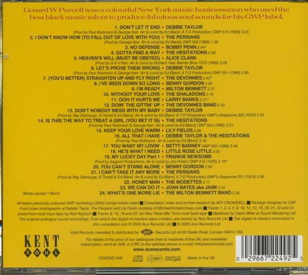 GWP - NYC - TCB (CD)