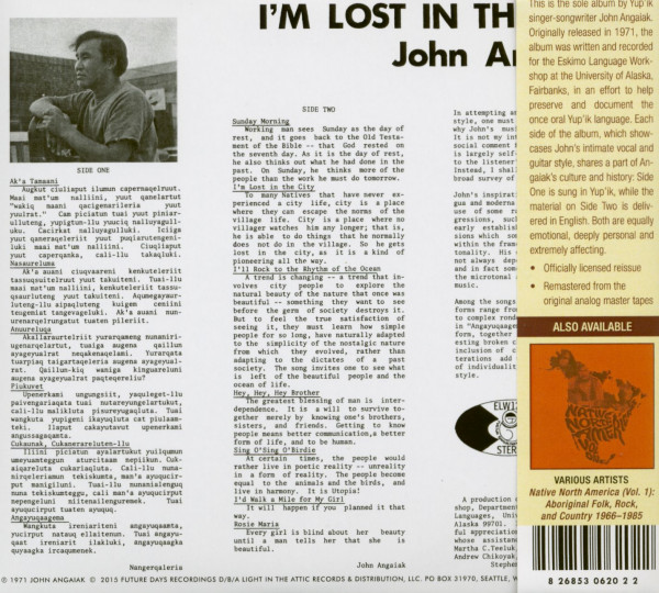 I'm Lost In The City (CD)