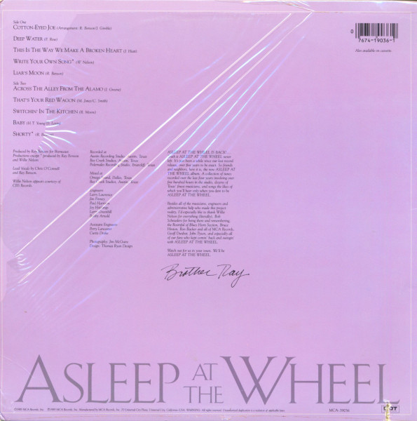 Asleep At The Wheel (LP)