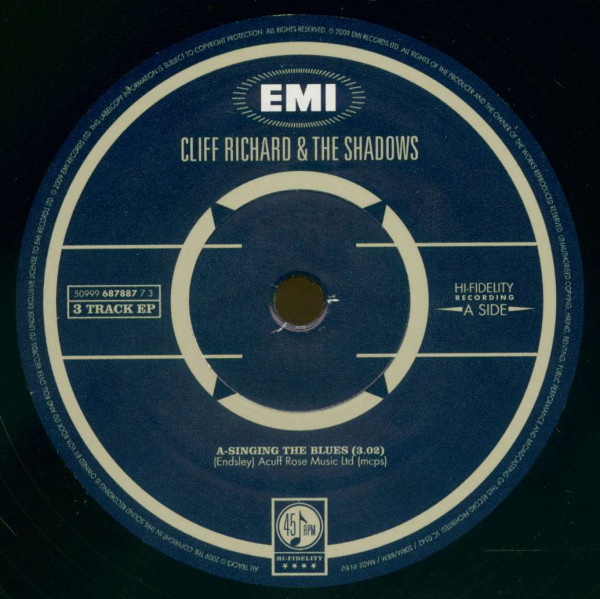 Singing The Blues (7inch, 45rpm, EP, PS, SC)