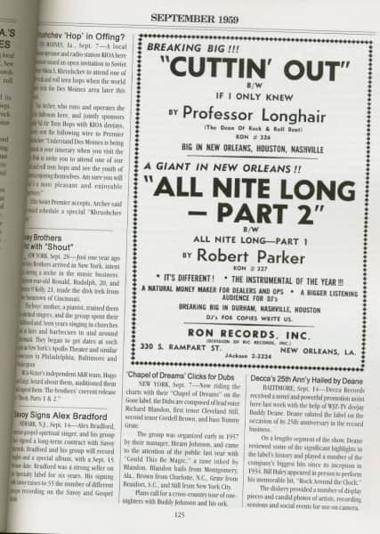 First Pressings - The History of Rhythm & Blues Vol.9: 1959