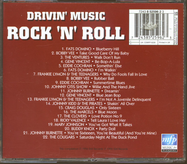 Drivin' Rock'n'Roll (CD)