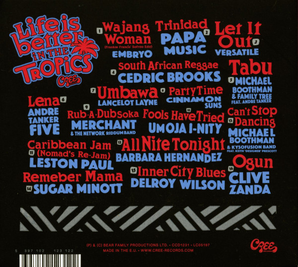 Tropical Trips Vol.1 - Life Is Better In The Tropics (CD)
