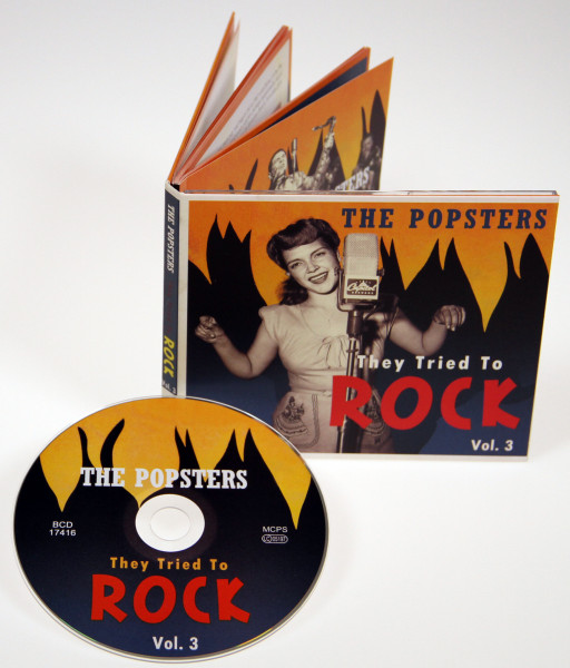 Vol.3, The Popsters - They Tried To Rock (CD)