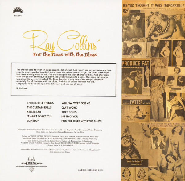 For The Ones With The Blues (LP, 10inch)