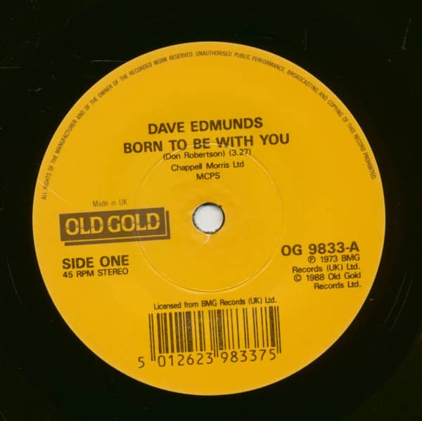 Born To Be With You - Baby, I Love You (7inch, 45rpm, SC)