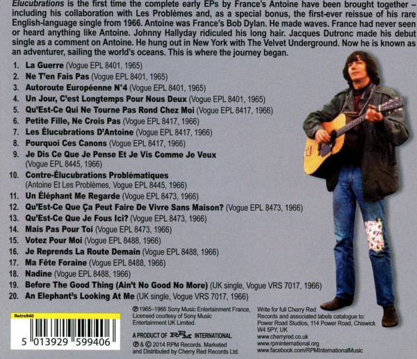 Elucubrations: Elucubrations - Antoine On 45