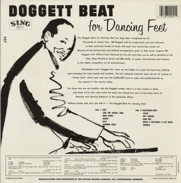 Doggett Beat For Dancing Feet (LP)