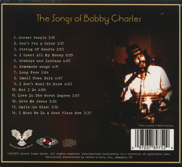 Small Town Talk - The Songs Of Bobby Charles (CD)