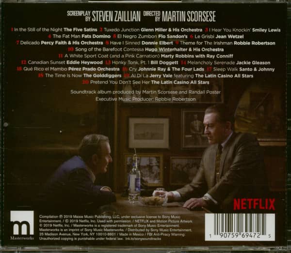 The Irishman - Original Motion Picture Soundtrack (CD)