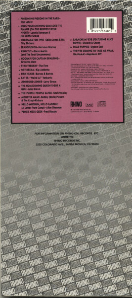Dr. Demento Presents The Greatest Novelty CD Of All Time (CD)