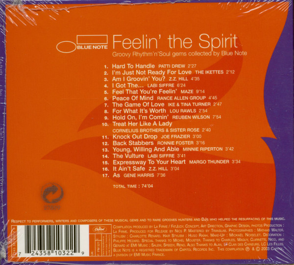 Feelin' The Spirit (CD)