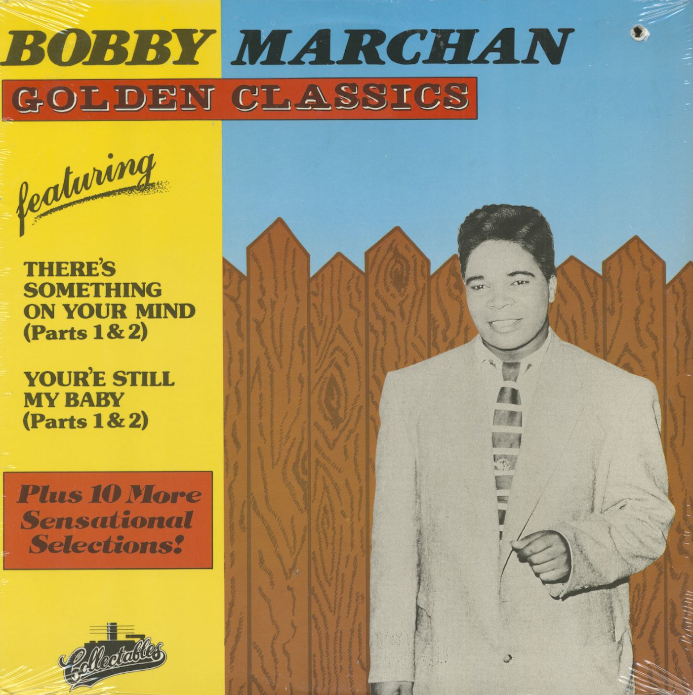 Bobby Marchan LP Golden Classics (LP) Bear Family Records