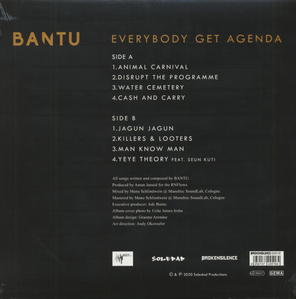 Everybody Get Agenda (LP)