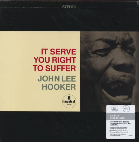 It Serves You Right To Suffer (LP, 180g Vinyl) It Serves You Right To Suffer (LP, 180g Vinyl)