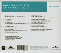 Preview: Kallmann Chor Originals Vol.2 (CD) Preview: Kallmann Chor Originals Vol.2 (CD)