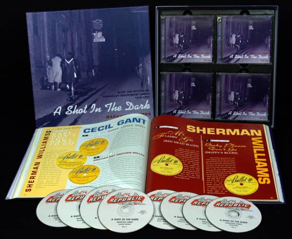 Nashville Jumps, Blues & Rhythm 1945-1955 (8-CD Deluxe Box Set)