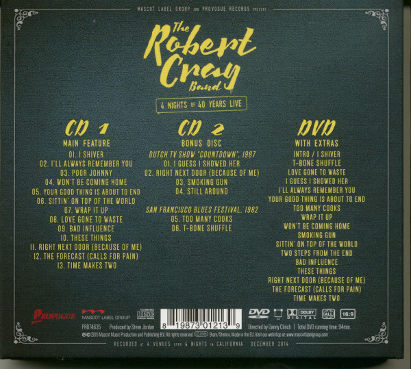 4 Nights Of 40 Years Live (2 CD + DVD)