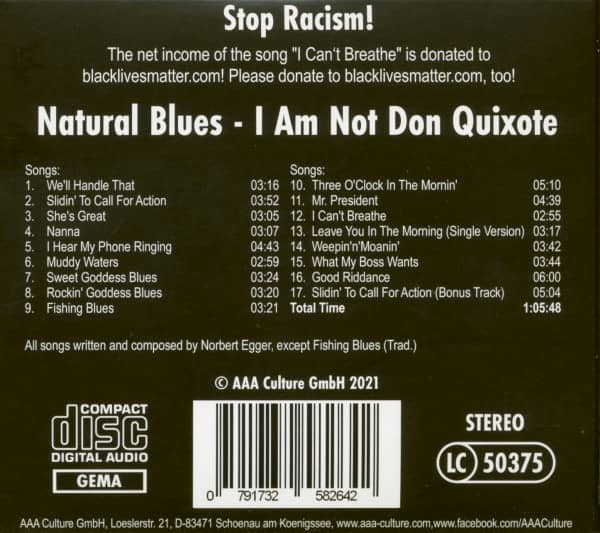 I Am Not Don Quixote (CD)