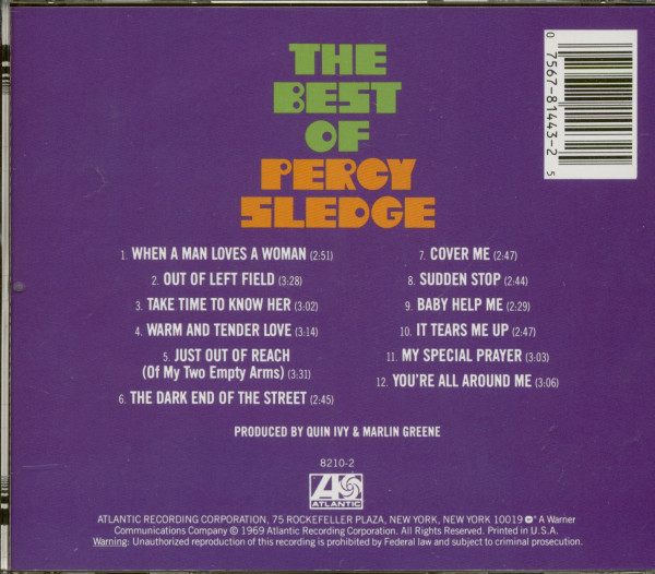 The Best Of Percy Sledge (CD)