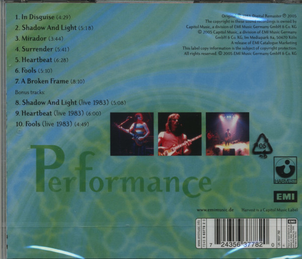 Performance (CD)