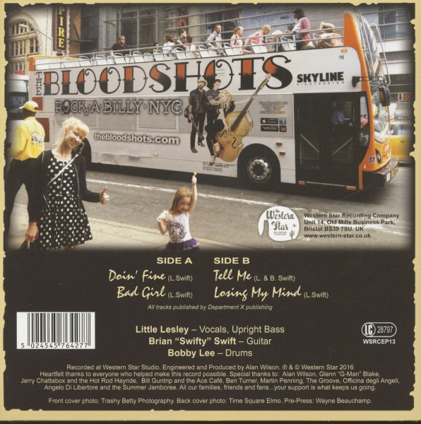 Doin' Fine (7inch, 45rpm, EP, PS, colored Vinyl)