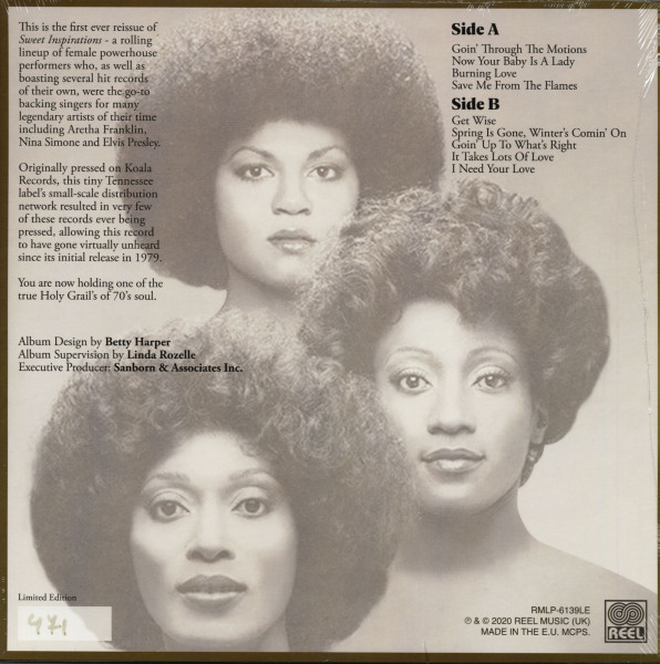 Sweet Inspirations (LP, 180g Vinyl, Ltd.)